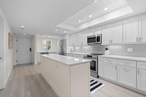 Kuchyň nebo kuchyňský kout v ubytování Sea Twig #102