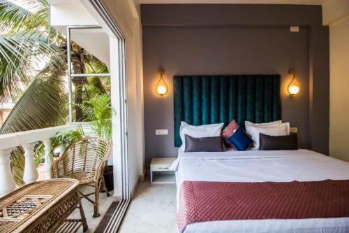 Ένα ή περισσότερα κρεβάτια σε δωμάτιο στο MERAKEe HOUSE