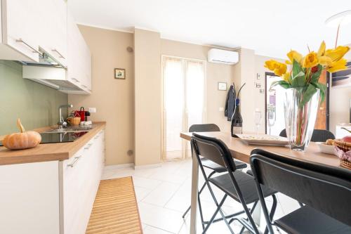 Η κουζίνα ή μικρή κουζίνα στο La Casa di Eli