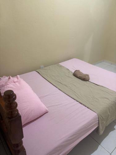 En eller flere senge i et værelse på Casa de Temporada em Tianguá