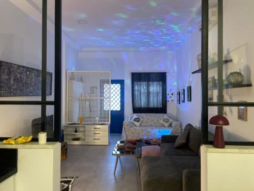 Χώρος καθιστικού στο Blueyes