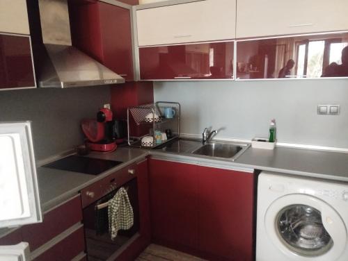 Køkken eller tekøkken på Рай