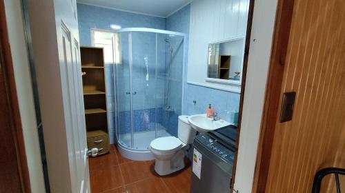 Ένα μπάνιο στο Cabanas Yessi