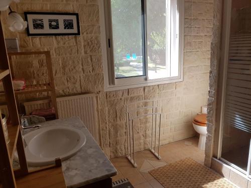 Koupelna v ubytování Charmante 3 Villa La Milouyette