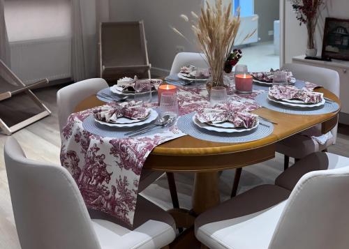 Istumisnurk majutusasutuses One Room Apartments & Spa Taldykol