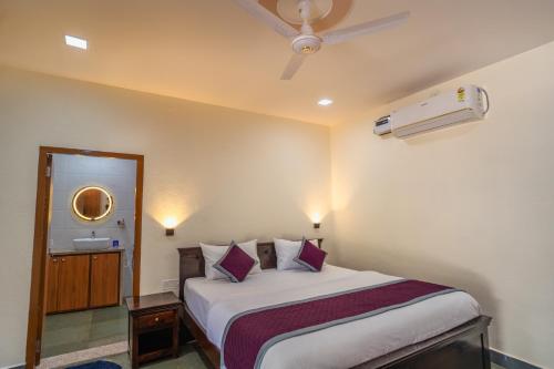 Ένα ή περισσότερα κρεβάτια σε δωμάτιο στο Jawai Into the wild