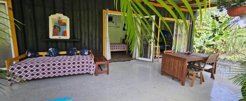Rincón de Paz tesisinde veranda veya açık alan