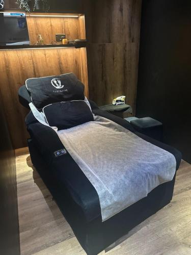 Postel nebo postele na pokoji v ubytování Foot Repose