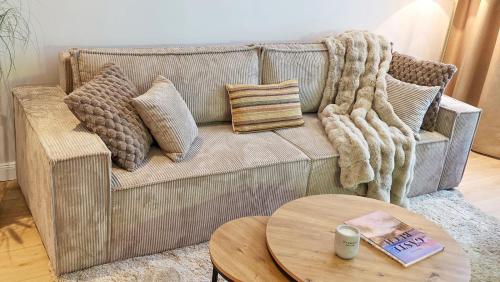 Posezení v ubytování Amadeus Loft