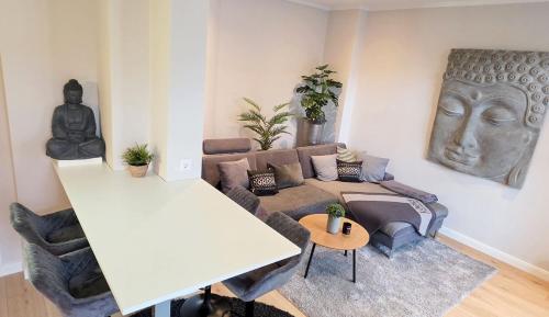 Χώρος καθιστικού στο Amadeus Apartment