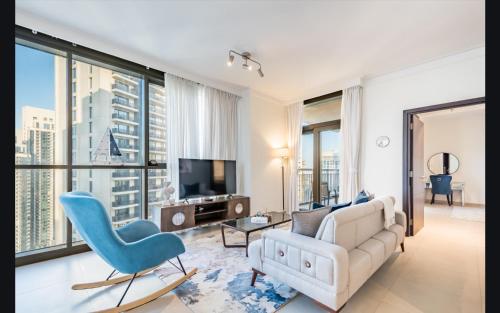 Luxury 1025 sq feet 1 bed apartment in 29 floor Dubai Creek Residences
