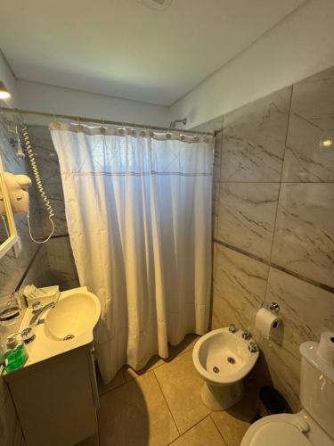 Koupelna v ubytování ALOHA