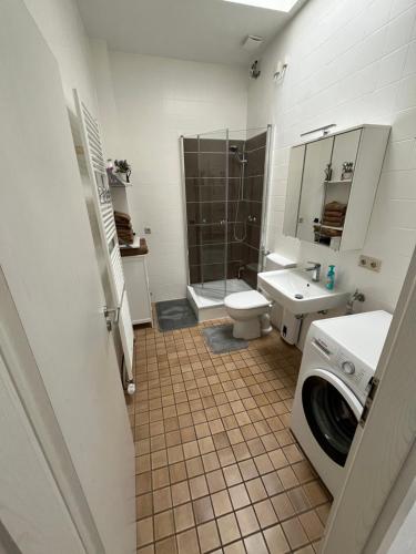 Koupelna v ubytování Safran Ferienwohnung