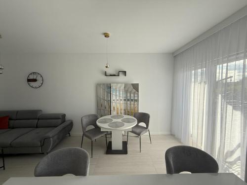 Posezení v ubytování SeaForYou Apartment