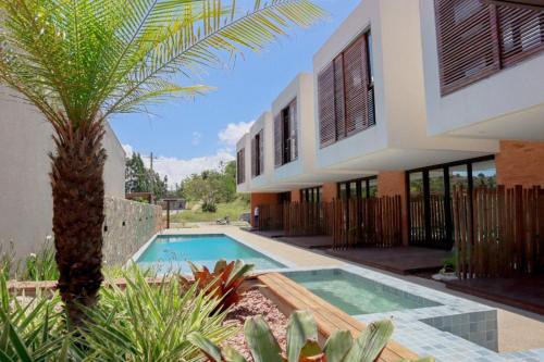 Πισίνα στο ή κοντά στο Casa com piscina no Reserva do Toque em Milagres