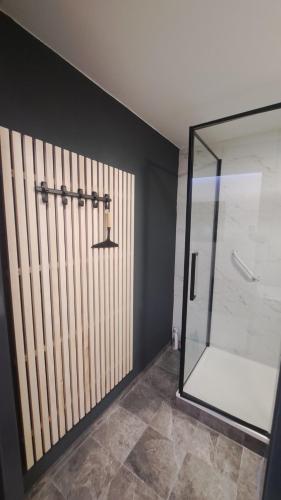 Koupelna v ubytování Apartmán Gerlach