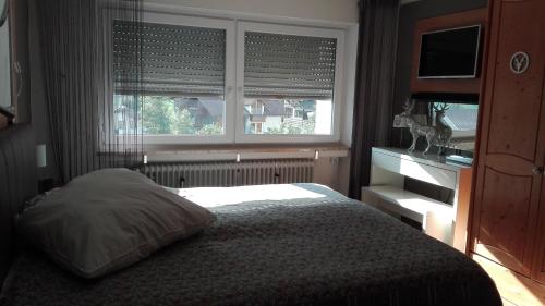 Voodi või voodid majutusasutuse Sonnenbichl Wh 201 toas