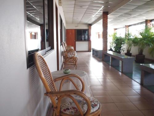 Posezení v ubytování Roongruang Hotel