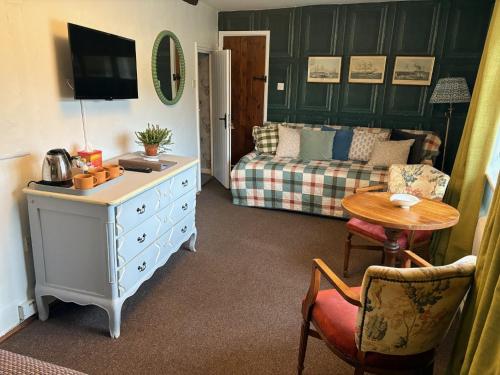 Χώρος καθιστικού στο The Swan Inn