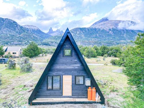 Üldine mäevaade või majutusasutusest OUTSCAPE l Cabaña Familiar en mejor sector de Cerro Castillo pildistatud vaade