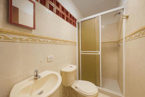 Ένα μπάνιο στο Apartamento La Pradera Ideal