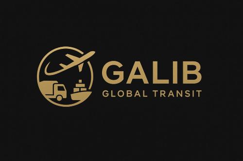ein Logo für ein globales Transportunternehmen mit einem LKW in einem Kreis in der Unterkunft Loylet Carlton in Tambaram