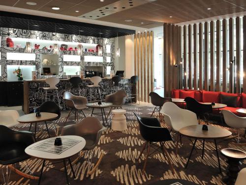 Χώρος καθιστικού στο Ibis Casa Voyageurs