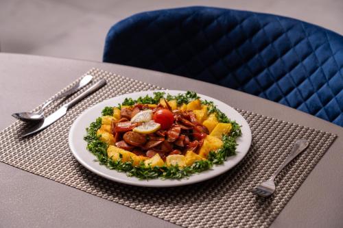 Comida en el hotel o alrededores