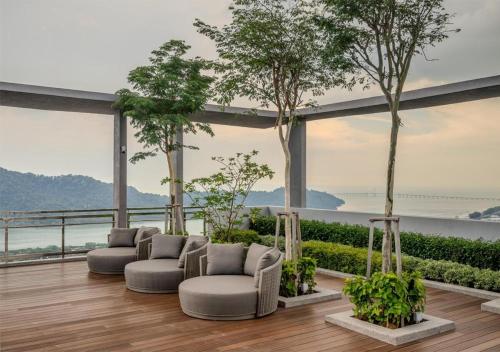 Naturlandskabet i nærheden af lejligheden