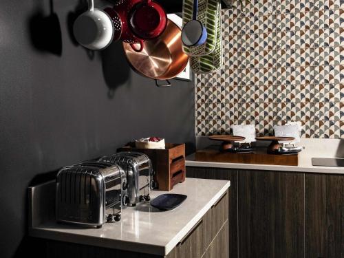 Kuchyň nebo kuchyňský kout v ubytování Mantra Albury