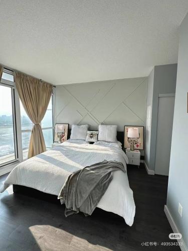 Postel nebo postele na pokoji v ubytování xto