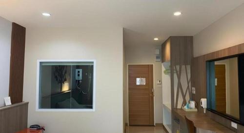 Kuchyň nebo kuchyňský kout v ubytování Hotel Le Lerts Living