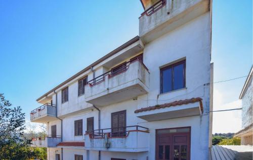 Bygningen som lejligheden ligger i