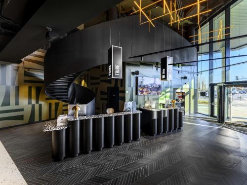 Un lugar para sentarse en ibis Budapest Stadium