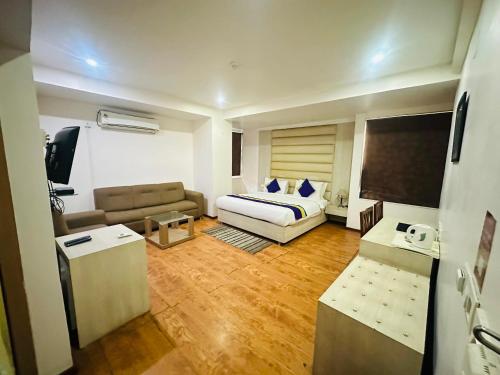 Posezení v ubytování Hotel D Agneedeep