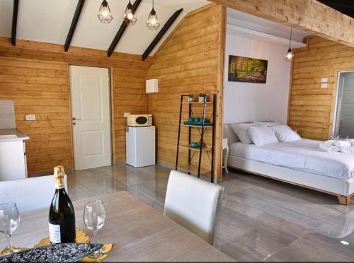 Nhà bếp/bếp nhỏ tại אחוזת ינאי