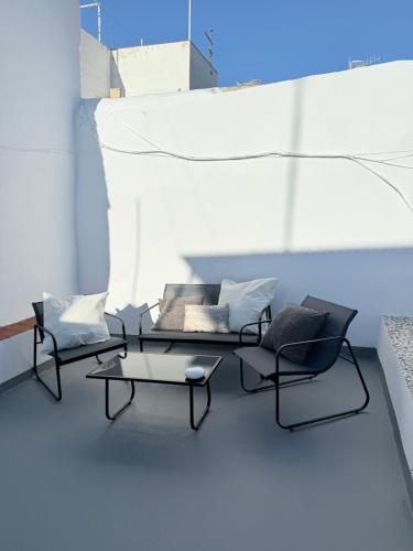 Χώρος καθιστικού στο Apartamento TATA, Arcos de la Frontera