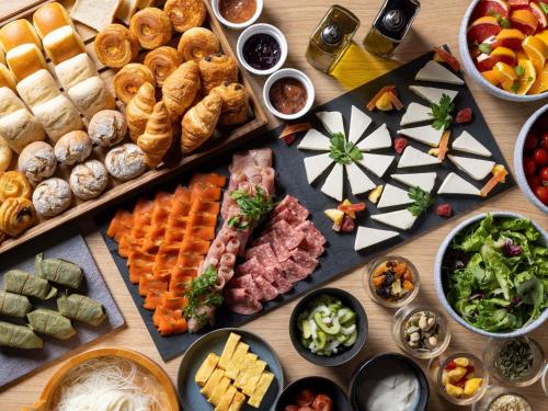 Jídlo v hotelu nebo okolí