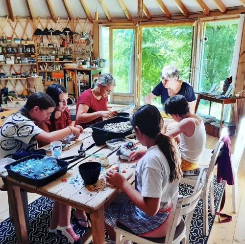Apgyvendinimo įstaigoje Gîte des Milans viešintys svečiai
