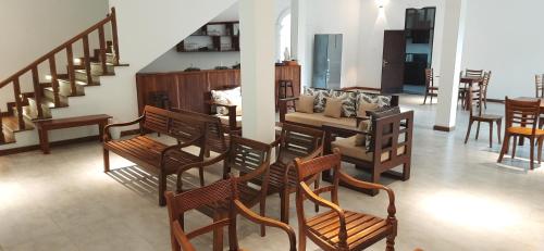 Et opholdsområde på Green Serene Villa