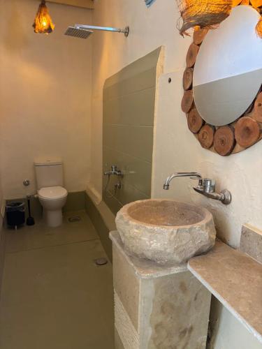 Vannituba majutusasutuses Siwa Oracle Hostel