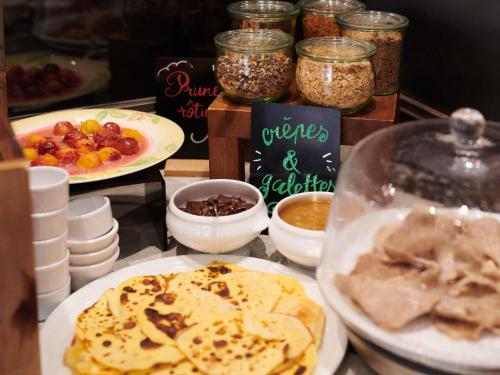 Nourriture dans l'hôtel ou à proximité