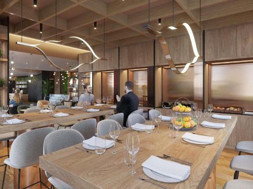 Restaurace v ubytování Novotel Tallinn