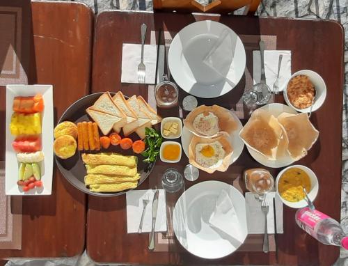 Jídlo v hotelu nebo okolí