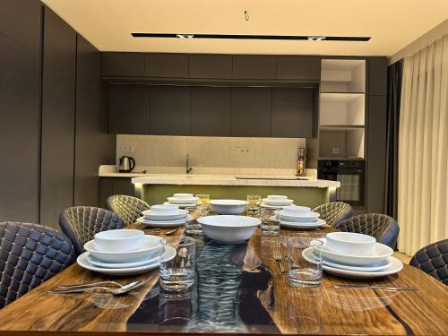 Et opholdsområde på Nokta VIP D Villa