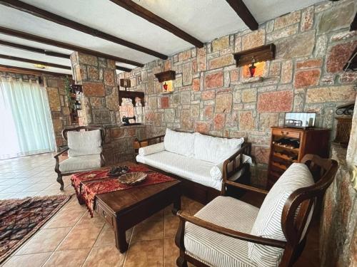 Ένα ή περισσότερα κρεβάτια σε δωμάτιο στο Center amazing view