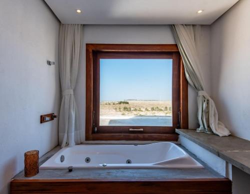 Koupelna v ubytování Maale Caraúbas