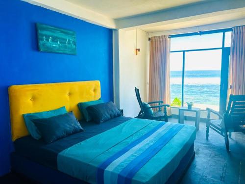 Ένα ή περισσότερα κρεβάτια σε δωμάτιο στο Devil's Beach