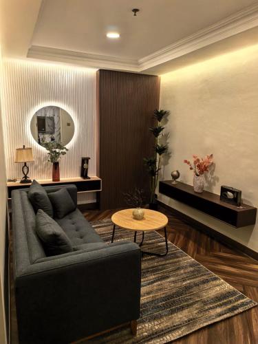Χώρος καθιστικού στο Sentul City Apartment Comfortable Suite