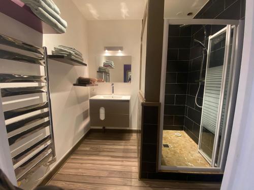 Ένα μπάνιο στο Le Passage des Décorateurs T3 Spacieux et central